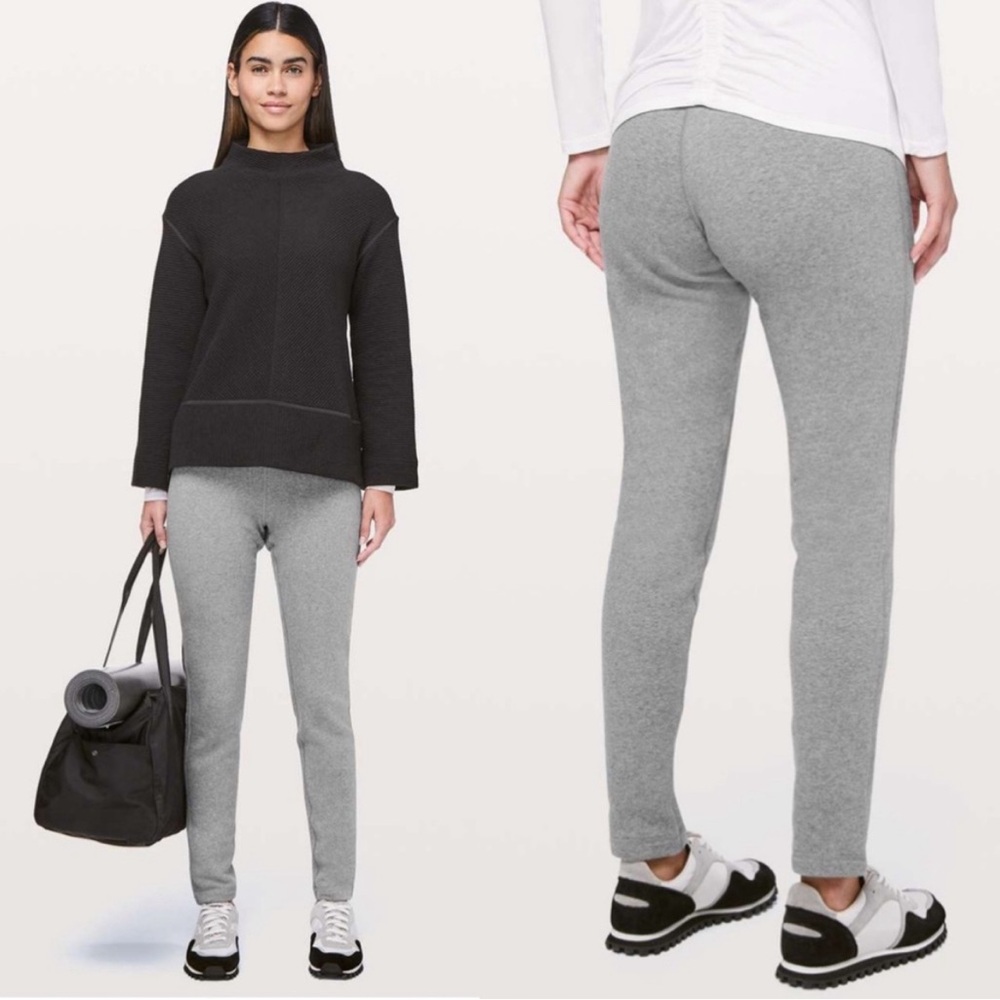 Lululemon Wunder Lounge 30” Pant, Heathered Core Medium Grey